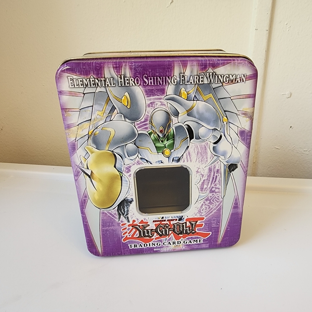 2006 Yu-Gi-Oh! Elemental Hero Shining Flare Wingman Collectible TIN
